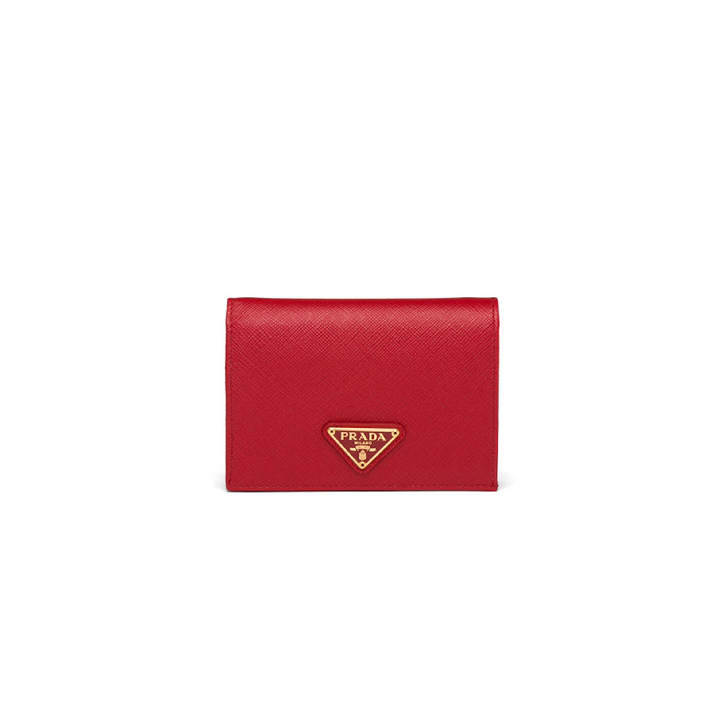 PRADA SMALL SAFFIANO LEATHER WALLET 1MV021 (11.2*8.5cm)